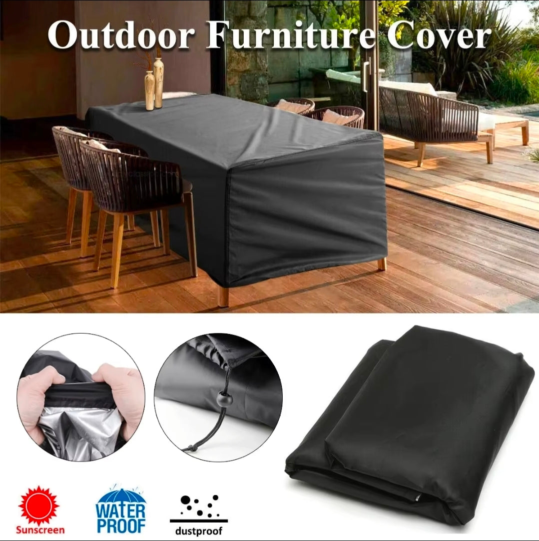Waterproof outdoor patio furniture cover 123x123x74cm