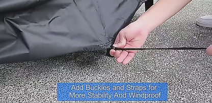 Waterproof outdoor patio furniture cover 123x123x74cm